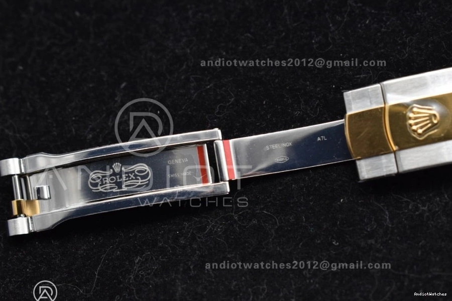 Steel SS VR Edition Bracelet Best 904L Clean YG 607 41 Stick Dial Jubilee on DateJust 1:1 UrbanChic 126333 YG 0127